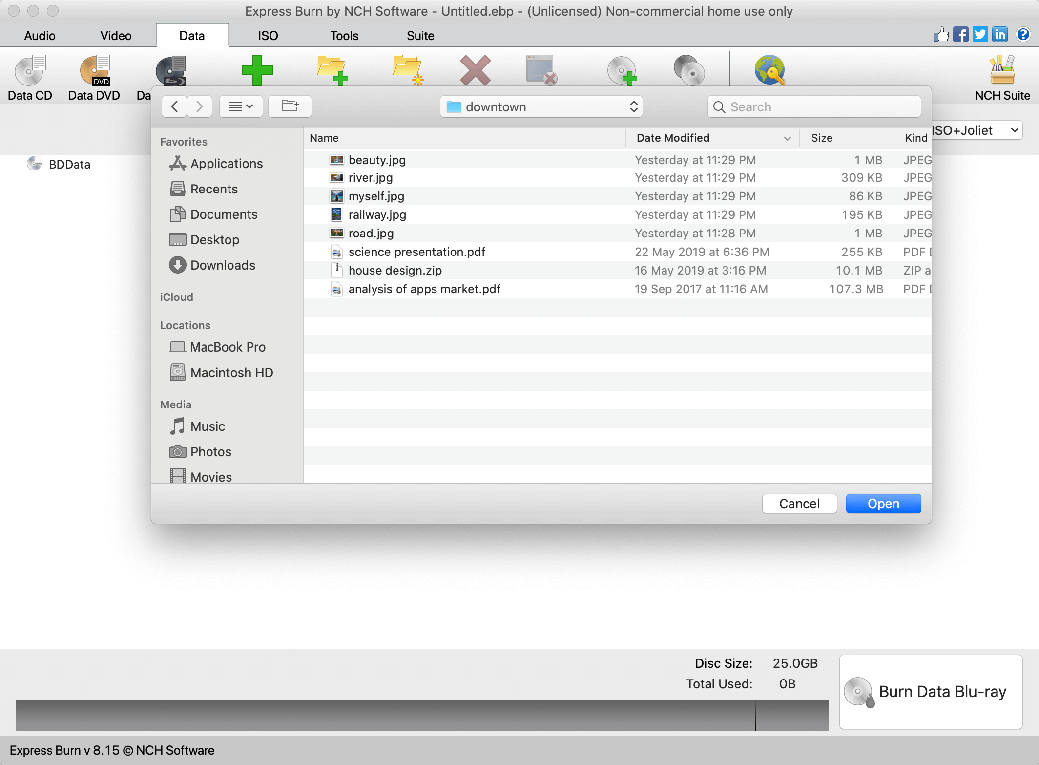express files for mac